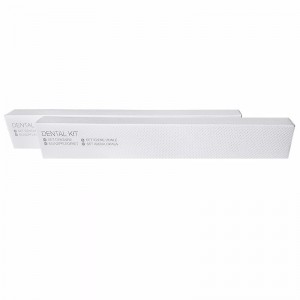 Set dentar în cutie de carton embosat